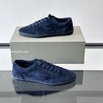 Suede Sneakers In Blue