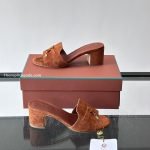 Summer Charms Sandals Kokuto Sugar Suede Goatskin