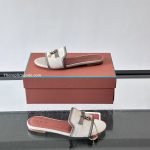 Summer Charms Sandals Natural/Caramel Sugar Cotton, Linen