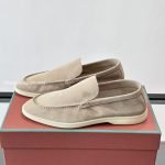 Summer Walk Loafers Beige Suede – Lr90