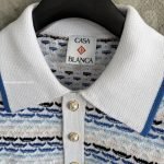 Tuck Stitch Long Sleeve Polo Shirt – Sk809