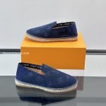 Bidart Espadrilles Blue Monogram Jacquard 1Ahqug