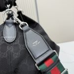 Brera Large Crossbody Bag Black GG Canvas