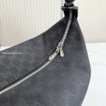 Brera Medium Crossbody Bag Black GG Canvas