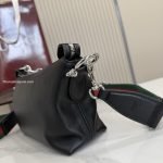 Brera Small Crossbody Bag Black Leather