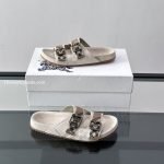 Check Suede Urchin Sandals In Beige – Bbrs9