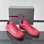 Court Re-Nylon Sneakers In Red – Pd301