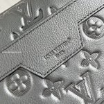 Alpha Messenger Bag Black Monogram Shadow Calfskin Leather M28785