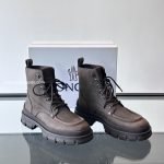 Heavea City Leather Boots In Brown – Mc40