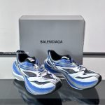 Jet Sneakers In White And Blue – Bb331