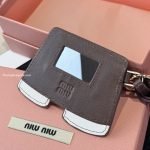 Leather Keychain Trick In Beige
