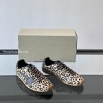 Marathon Speed Leopard Trainers In Brown – Ggdb63