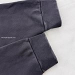 Masking Tape Oversized Zip-Up Hoodie In Faded Black – Sk804