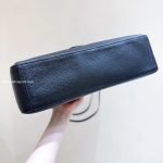 Maxi Souplissimo Large Flap Bag Black Caviar Leather