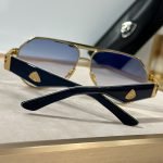 Maybach The King Iii Sunglasses In Gold And Blue – Sg260