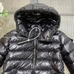 Moncler Enfant Moka Down Coat In Black