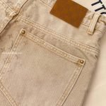 Monogram Denim Skate Pants In Camel 1Ajtwq