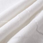 Monogram Short-Sleeved Cotton Crewneck In White 1Aiwfu