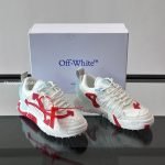 Odsy-2000 Sneakers In White And Red – Ow91