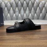 Aqua Sandals Black Oblique Jacquard – Cds44