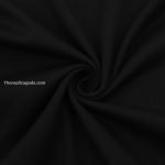 Re-Nylon And Jersey T-Shirt In Black