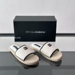 Salt & Pepper Fabric Espadrille Sandals In White