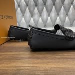 Silverstone Moccasins Black Monogram-Embossed Calf Leather 1Ahrrw