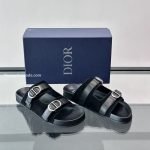 Aqua Sandals Black Suede Calfskin – Cd510