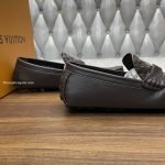 Silverstone Moccasins Brown Monogram-Embossed Calf Leather 1Ahrtb