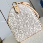 Speedy Soft 30 Bag Monogram Embleme Peuplier Jacquard Textile M28479