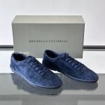Suede Sneakers In Blue