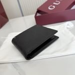 Aria Bi-Fold Wallet Black GG Leather