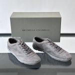 Suede Sneakers In Grey