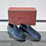Summer Anton Walk Loafers In Navy Blue – Lr87