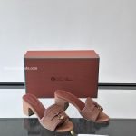 Summer Charms Sandals Colour Vicuna Cotton