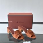 Summer Charms Sandals Kokuto Sugar Suede Goatskin