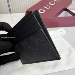 Aria Card Case Black GG Leather