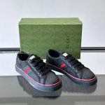 Tennis 1977 Off The Grid Sneakers In Black – Gc559
