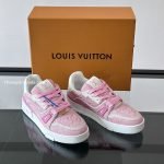 Trainer Sneakers Pink Canvas 1Akbb6
