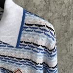 Tuck Stitch Long Sleeve Polo Shirt – Sk809