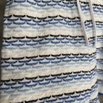 Tuck Stitch Shorts In Blue