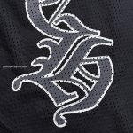 Warm Up Mesh Long Sleeve Jersey In Black – Sk789