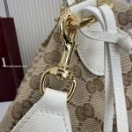 Brera Large Crossbody Bag Sand And Brown GG Canvas