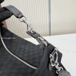 Brera Medium Crossbody Bag Black GG Canvas