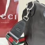 Brera Medium Crossbody Bag Black Soft Grainy Leather