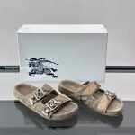 Check Suede Urchin Sandals – Bbrs8