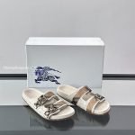 Check Suede Urchin Sandals In Beige – Bbrs9