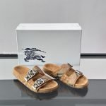 Check Suede Urchin Sandals In Brown – Bbrs7