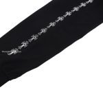Classic Oval Printed Sweater In Black – Sk778