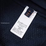 Cotton-Cashmere Short-Sleeved Crewneck In Navy Blue 1Ak6Xl